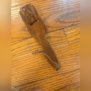 Vintage Wooden Pastry Crimper